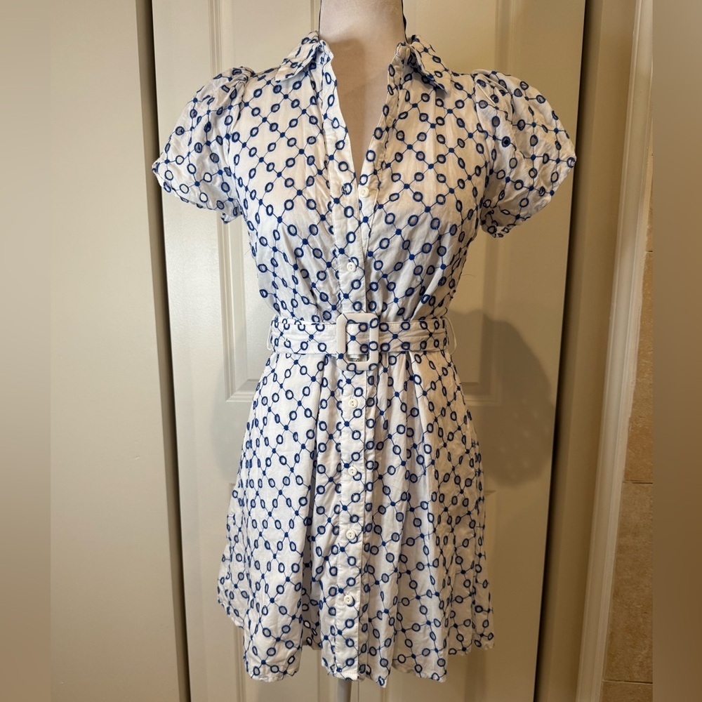 Alexis x Target Dot Embroidered Shirtdress - Picture 3 of 8